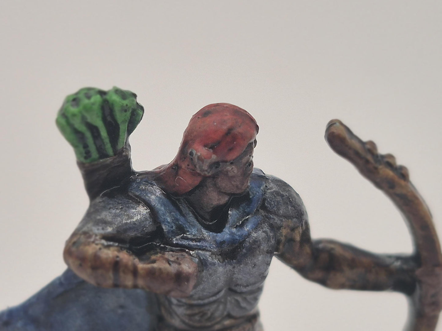 Human Archer Art Print: Heroic Fantasy Illustration