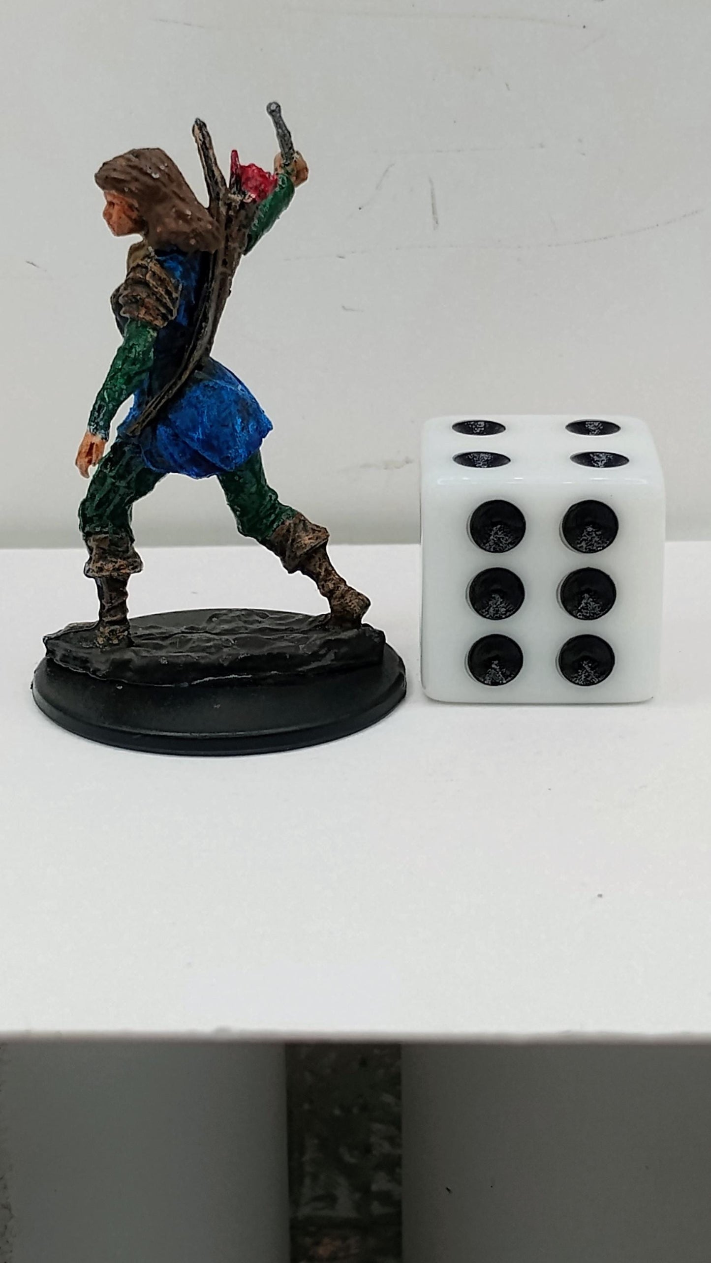 Emerald & Cobalt Human Rogue Miniature