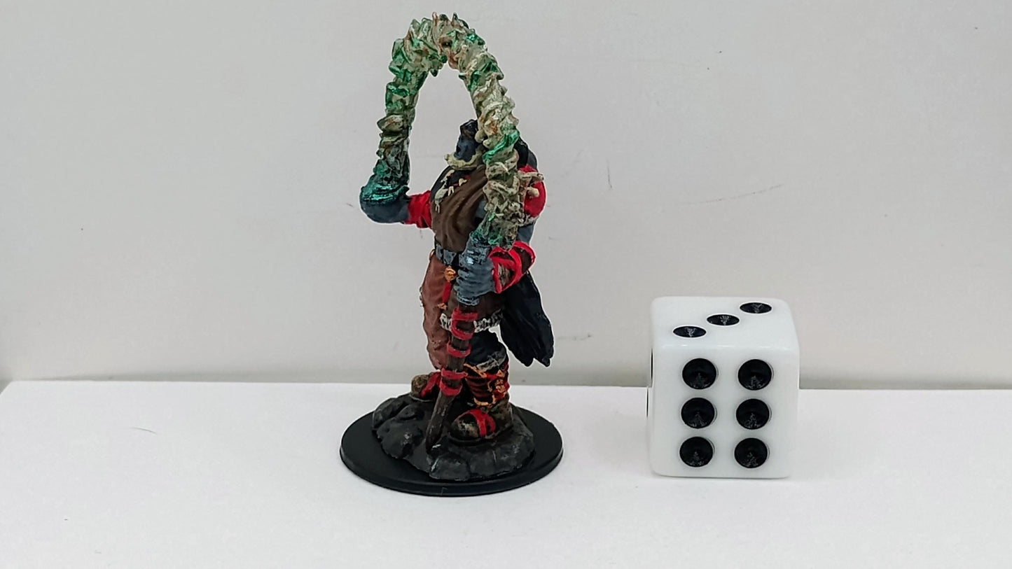 Orc Adventurer: Mystic Warrior with Living Staff