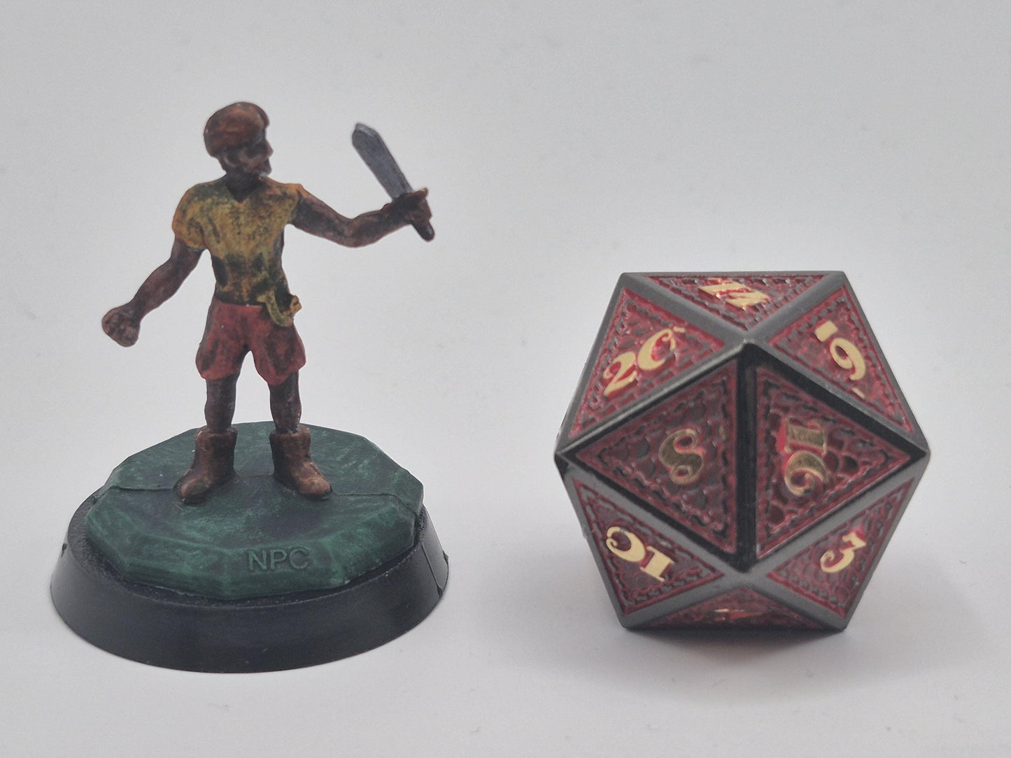 Townsfolk Miniature Figurines Set - 24 Piece Collection