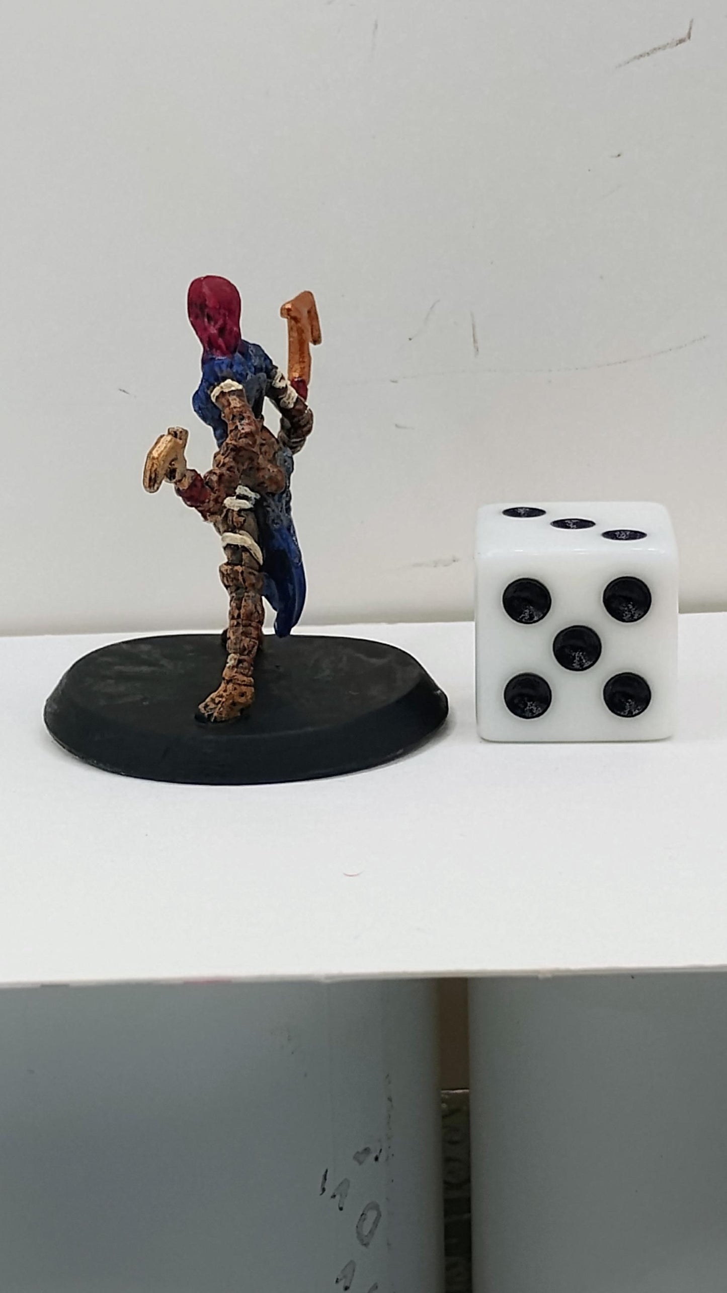 Human Hookmaster: Fierce Warrior Art Print