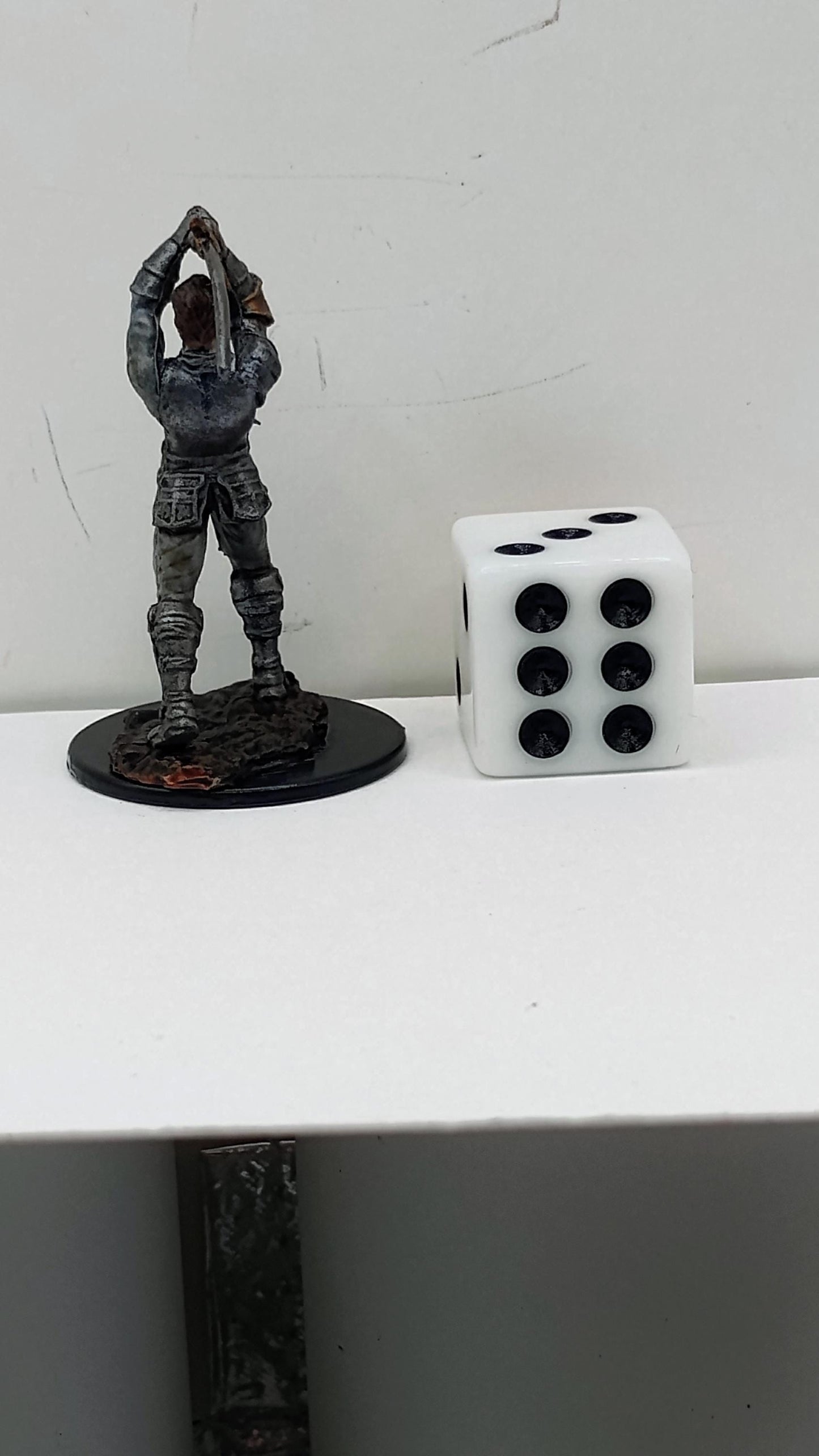 Human Paladin Miniature: Divine Warrior Figurine