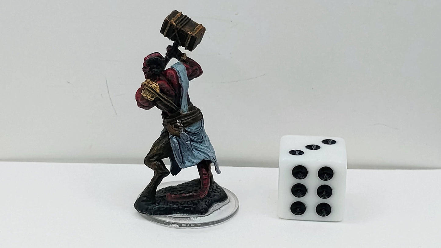 Clasp Enforcer Miniature: Crimson Hammer Warrior