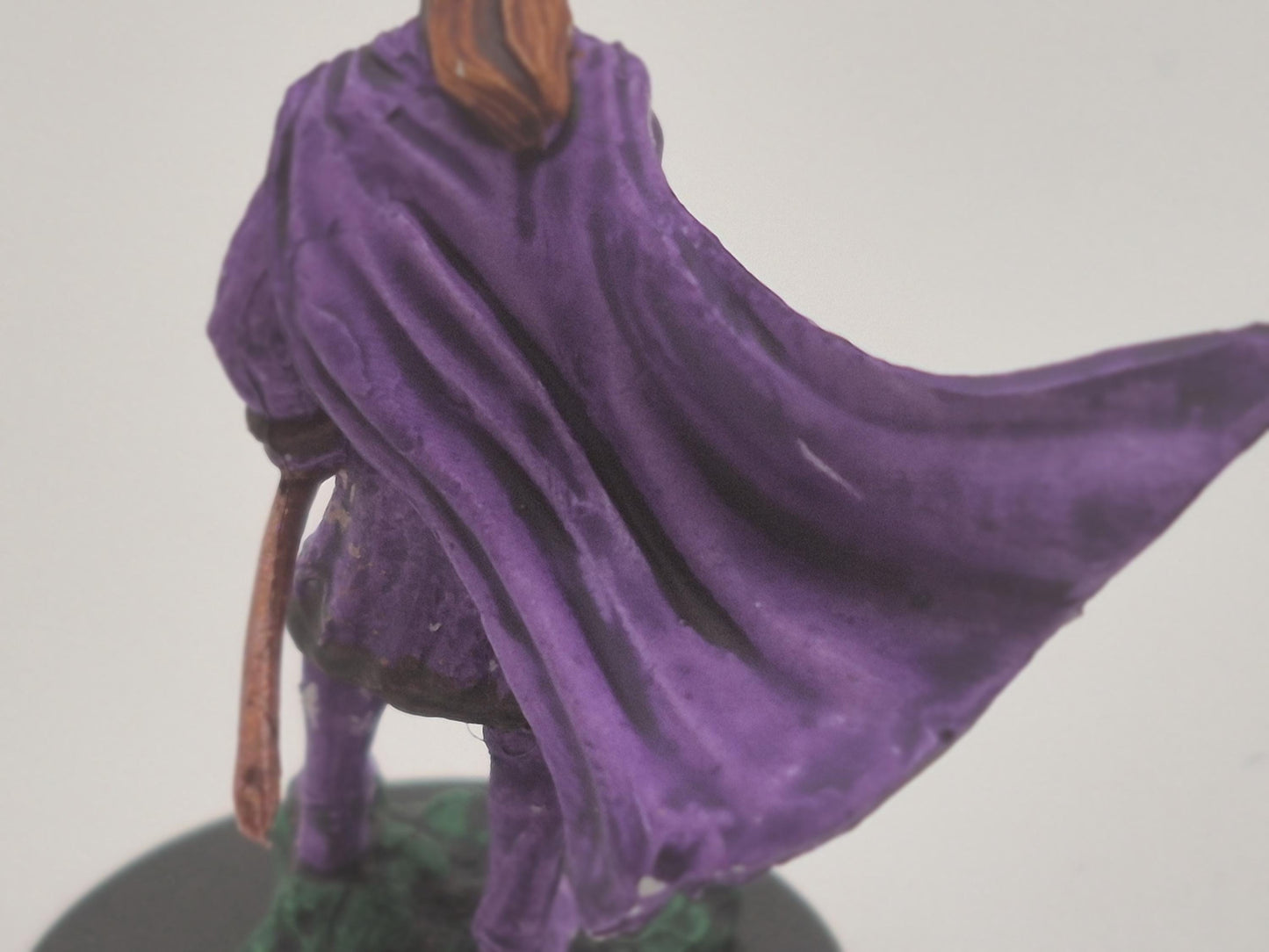 Vampire Art Print: Regal Hunter with Purple Cloak