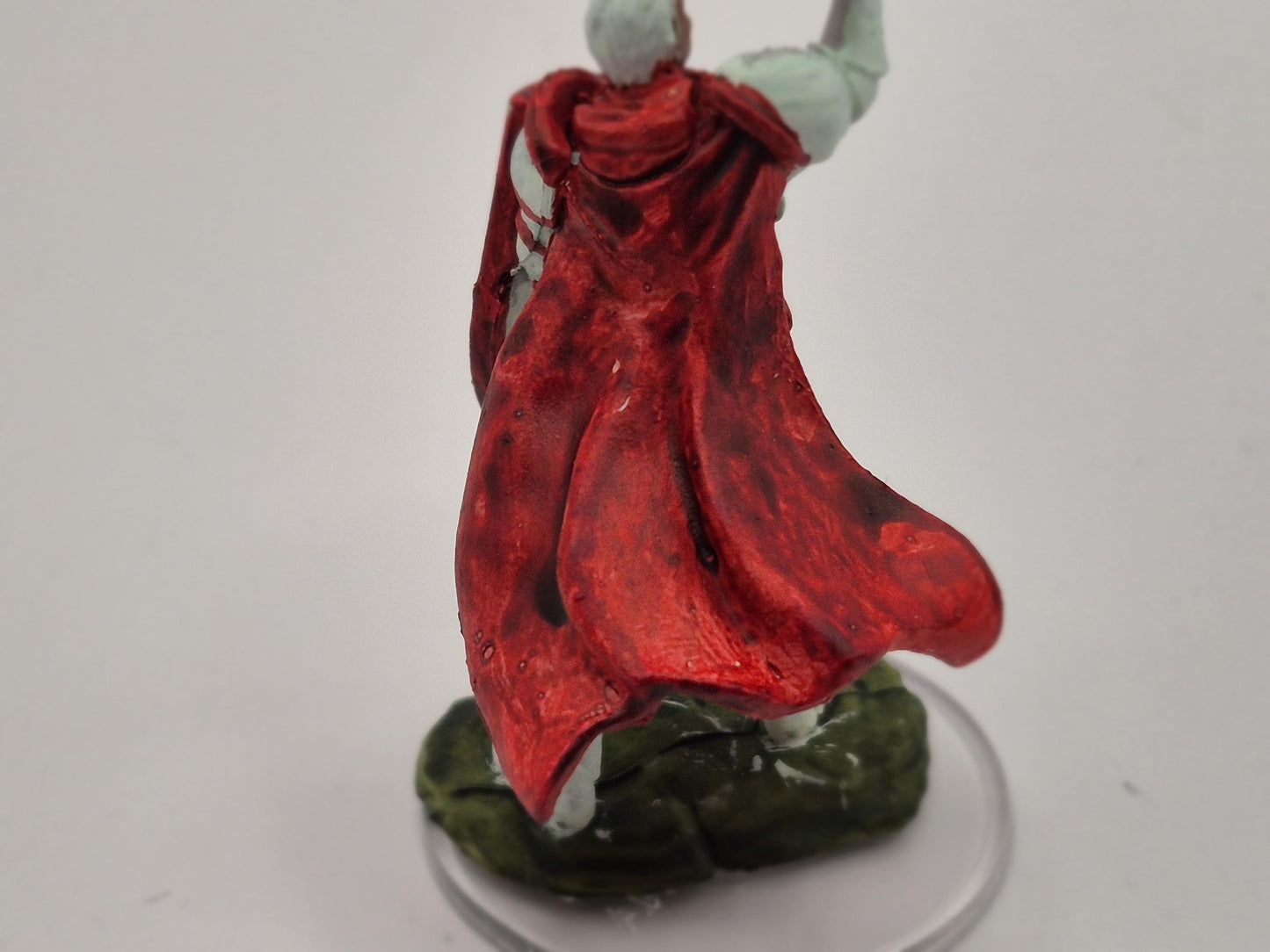 Half-Elf Paladin: White & Crimson Warrior