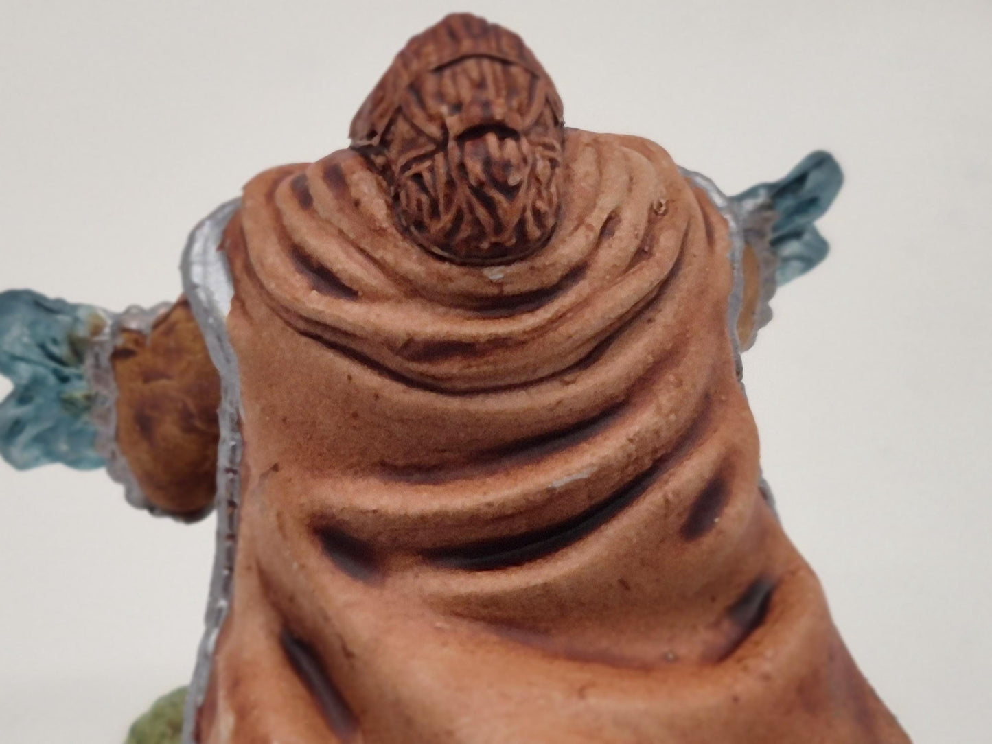 Dwarf Cleric Miniature - Silvered Armor