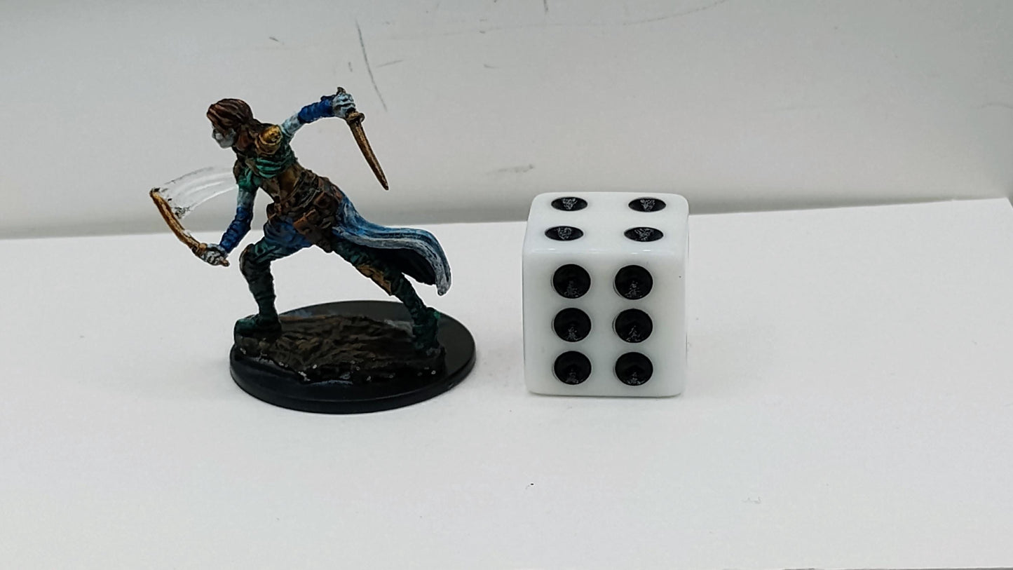 Air Genasi Miniature: Elemental Skyborn Figure