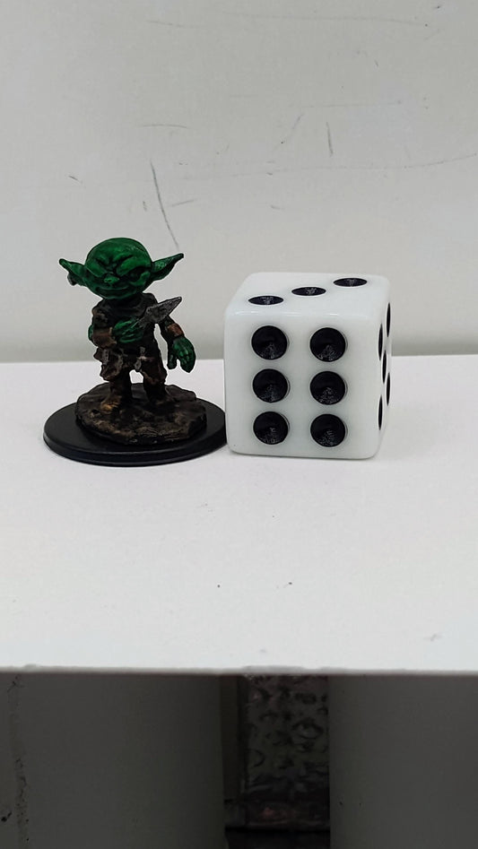 Goblin Rogue Miniature: Dagger-Wielding Fantasy RPG Character