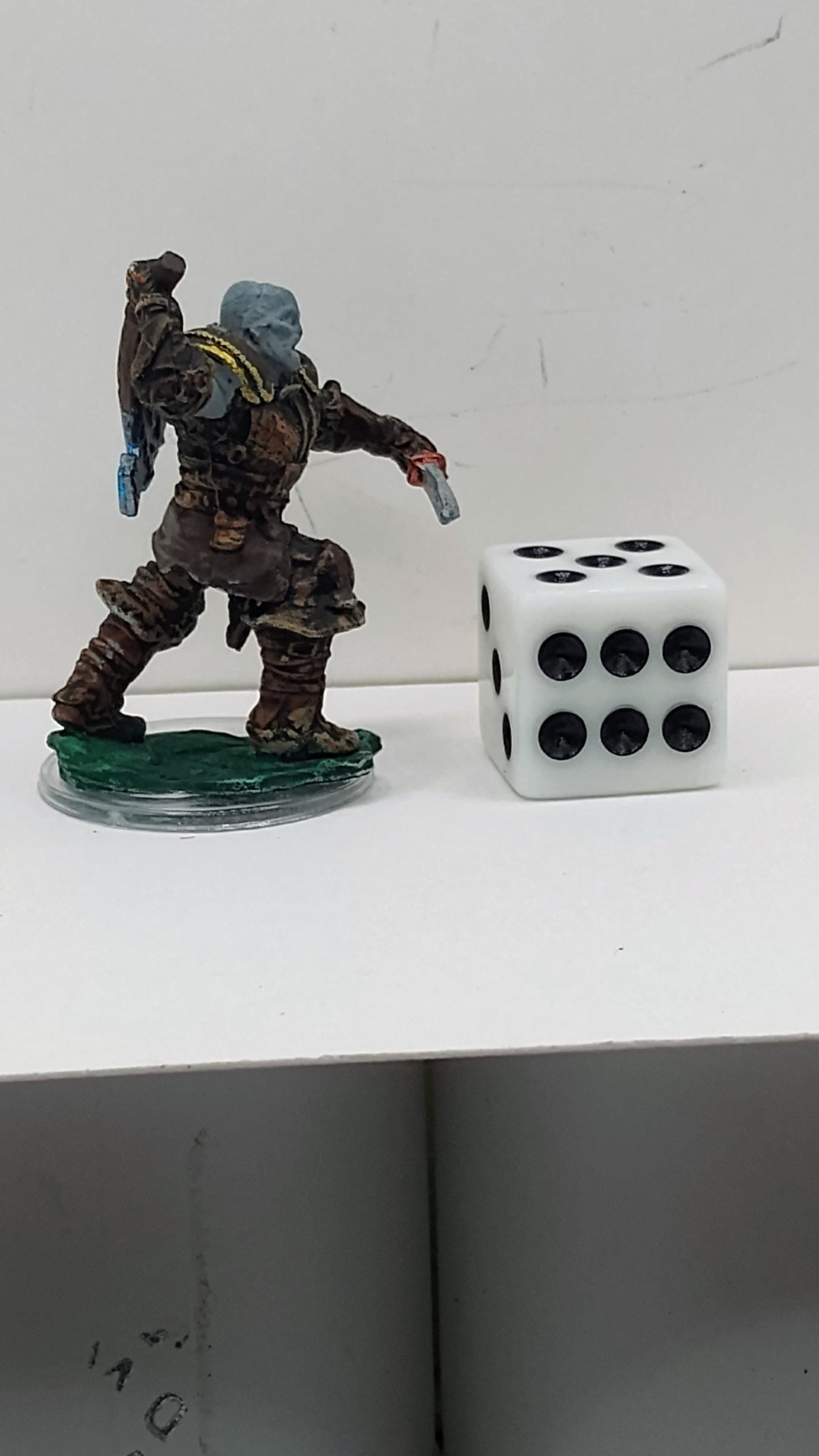 Goliath Fighter Miniature: Twin Blade Warrior