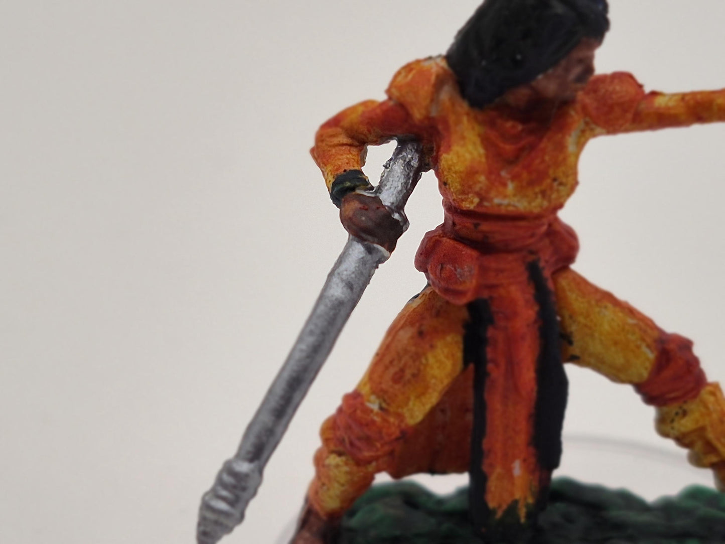 Half-Elf Monk Art Print: Fantasy Illustration