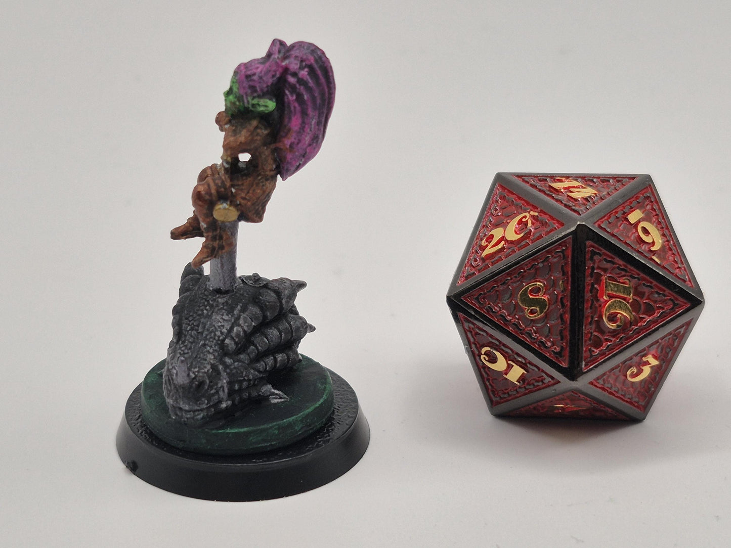 Halfling Dragonslayer Miniature: Fierce Warrior, Fantasy RPG