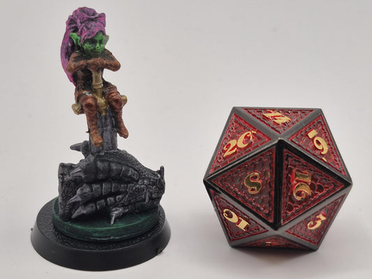 Halfling Dragonslayer Miniature: Fierce Warrior, Fantasy RPG