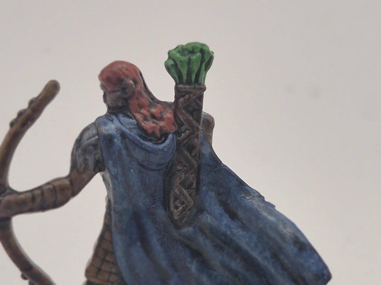 Human Archer Art Print: Heroic Fantasy Illustration