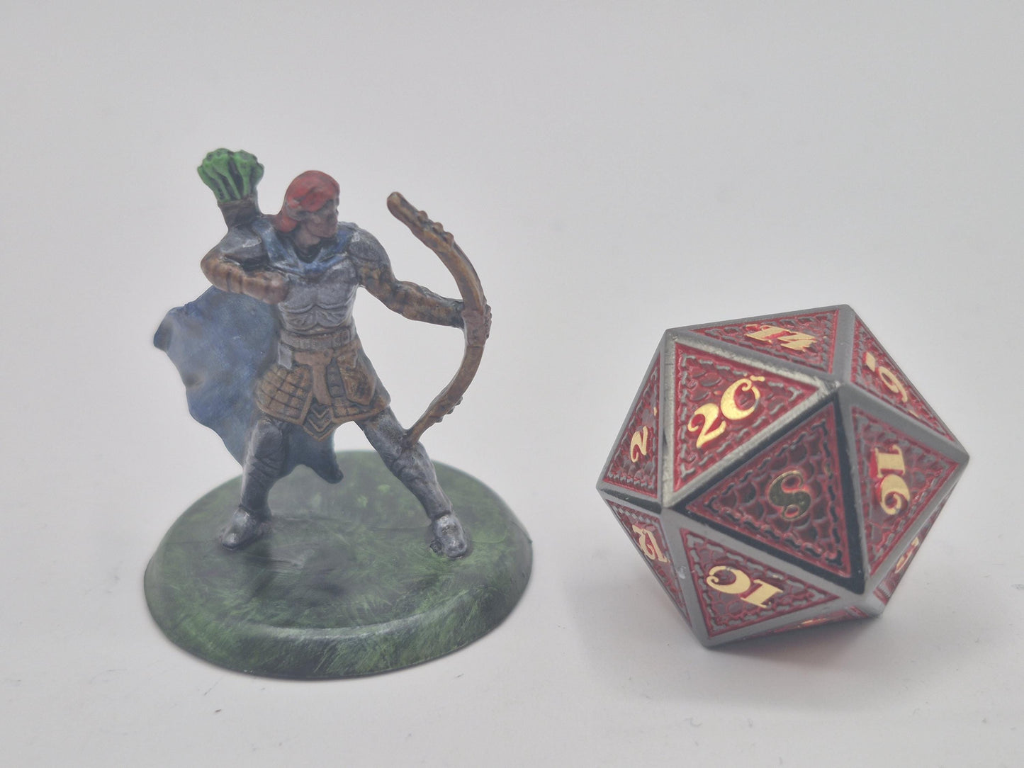 Human Archer Art Print: Heroic Fantasy Illustration