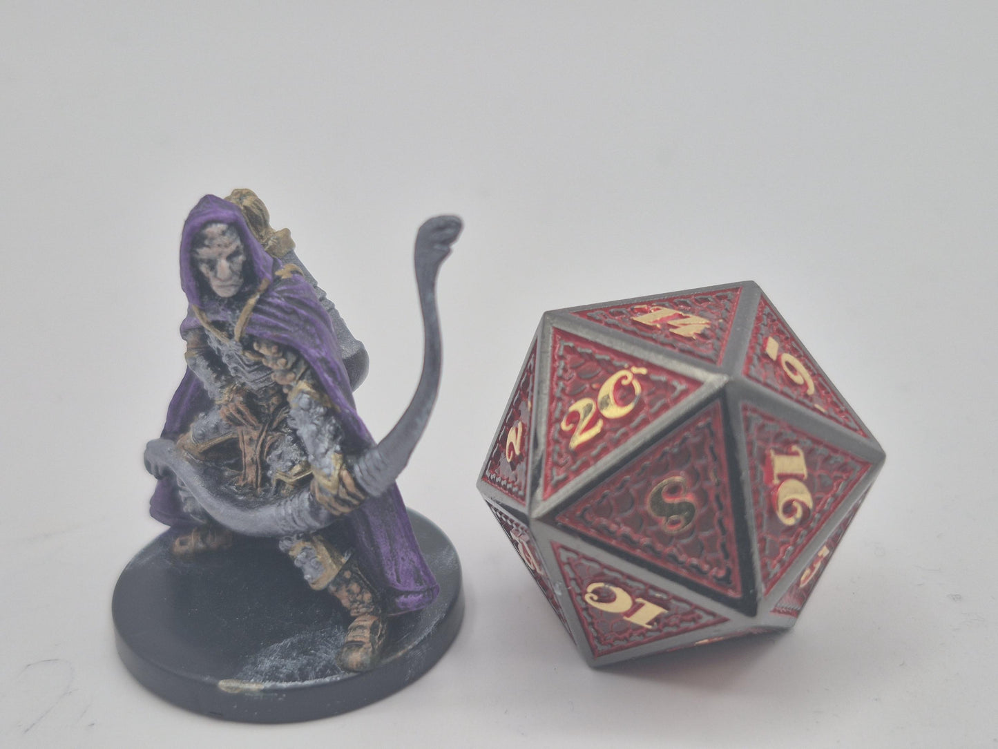 Armored Human Archer Art: Fantasy Warrior Print