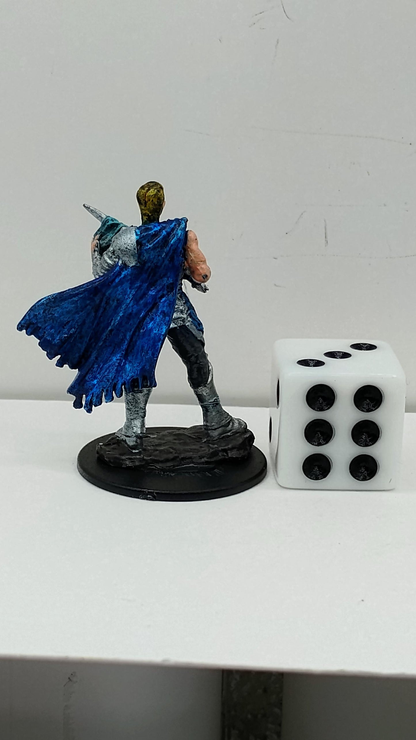 Will Kenrith Art Print: Warrior-Mage in Silver Armor