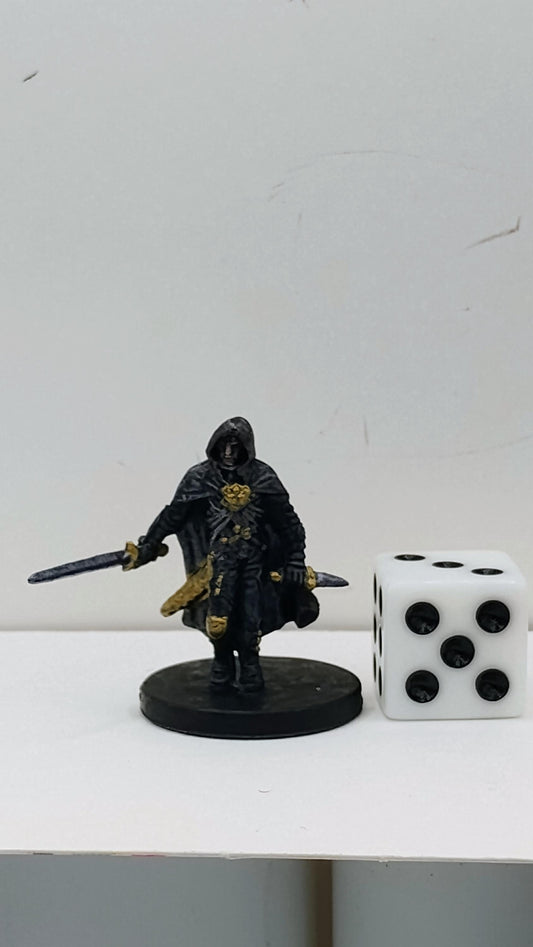 Gray Guard Miniature: Deadly Enforcer, Black & Gold