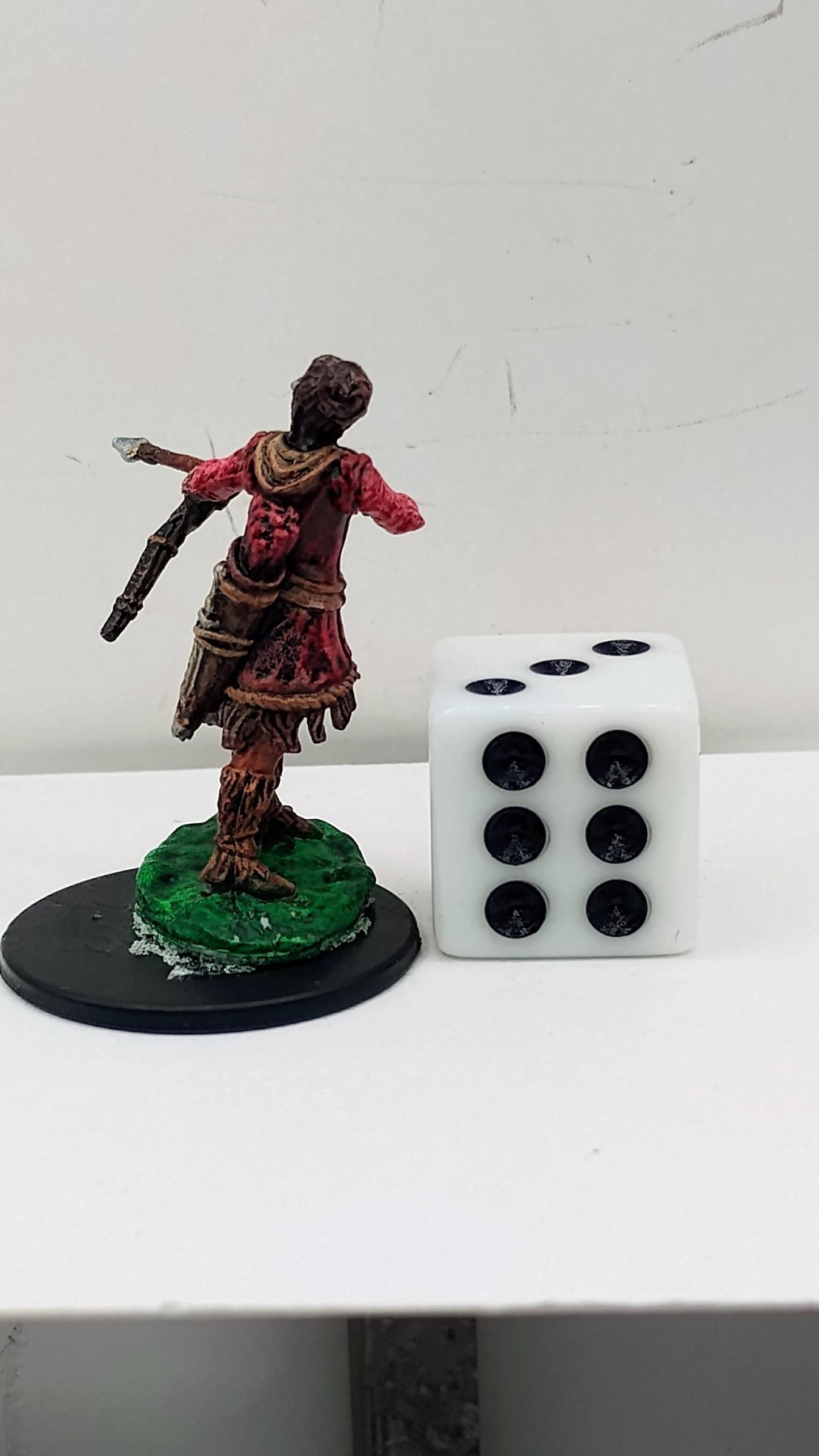 Human Ranger Miniature: D&D Tabletop RPG Figure