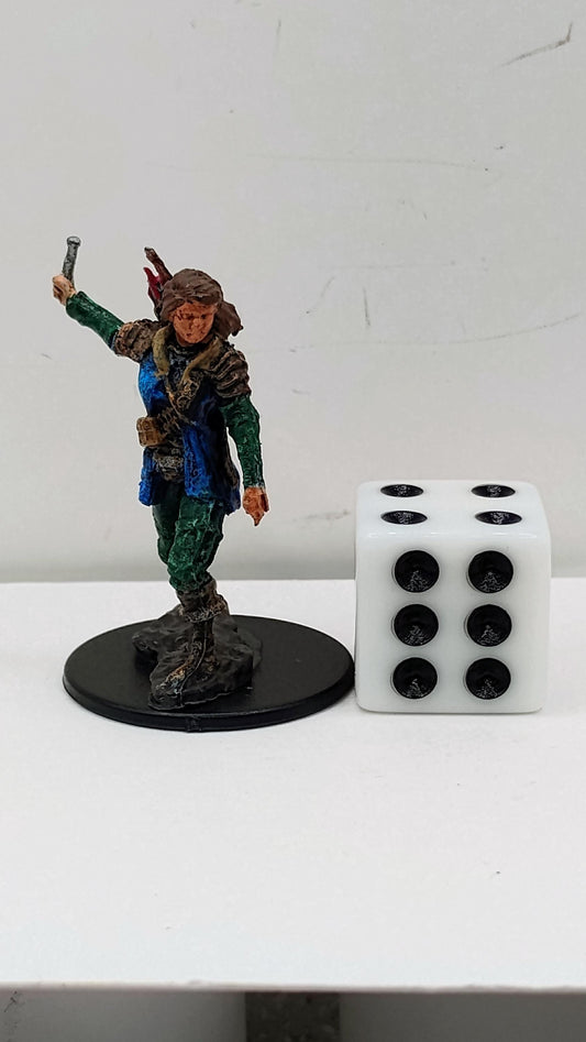 Emerald & Cobalt Human Rogue Miniature