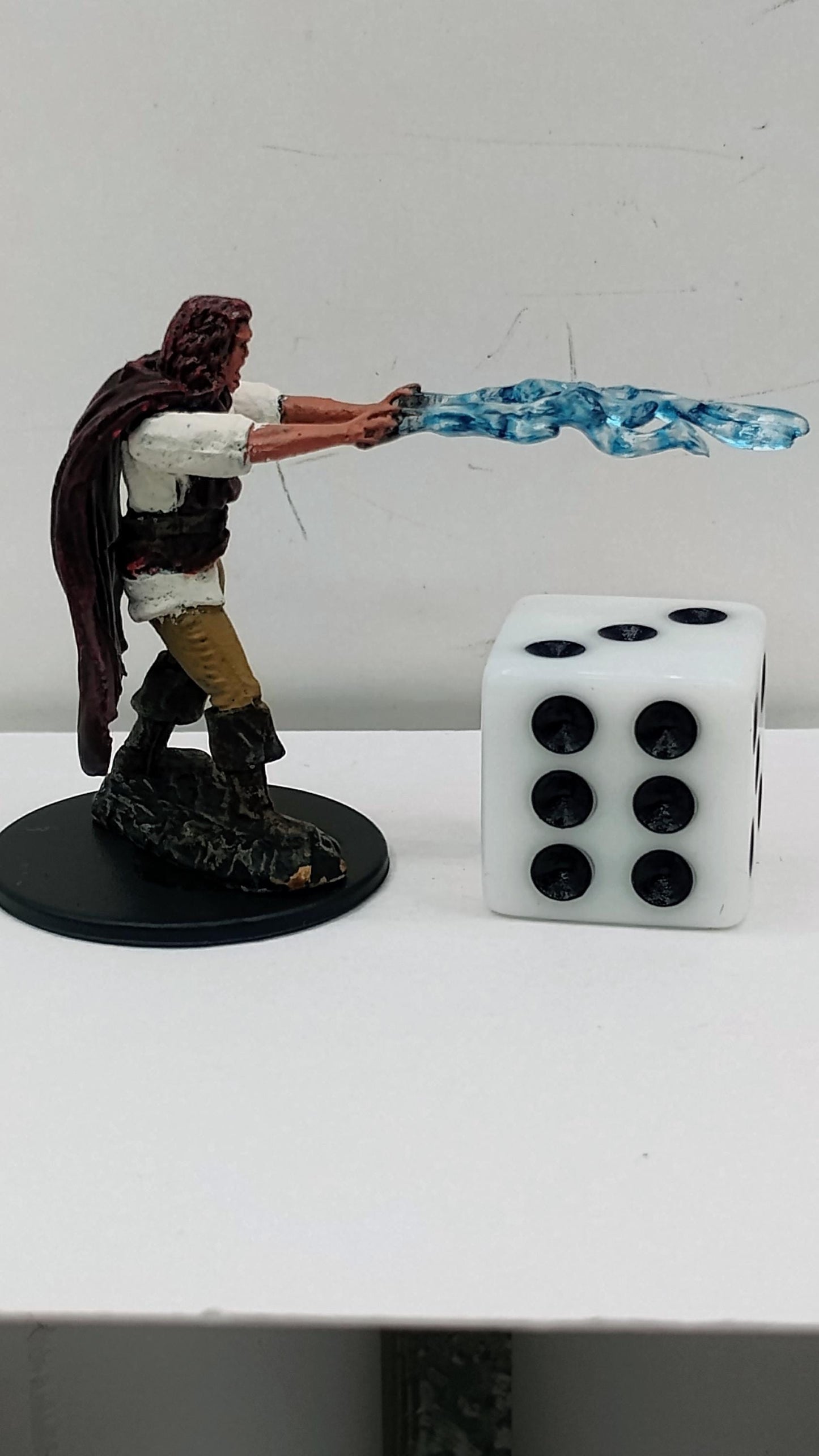 Human Sorcerer Miniature: Arcane Magic, Dungeons and Dragons