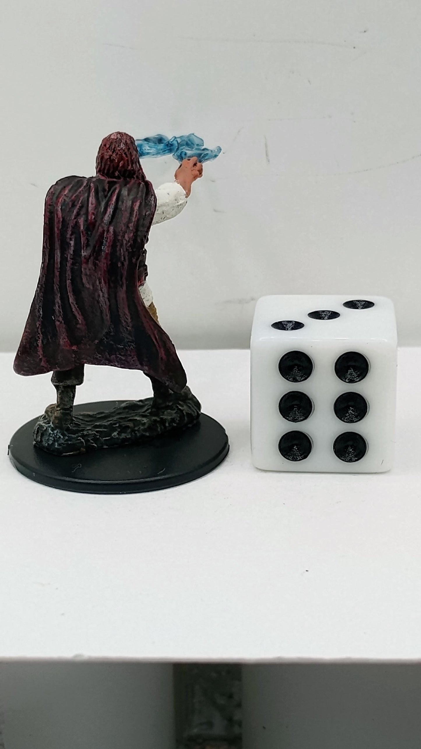 Human Sorcerer Miniature: Arcane Magic, Dungeons and Dragons