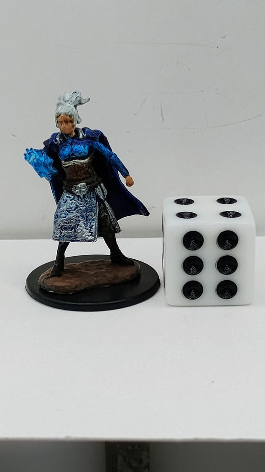 Human Sorcerer Miniature: Frost Magic, Icy Arcana