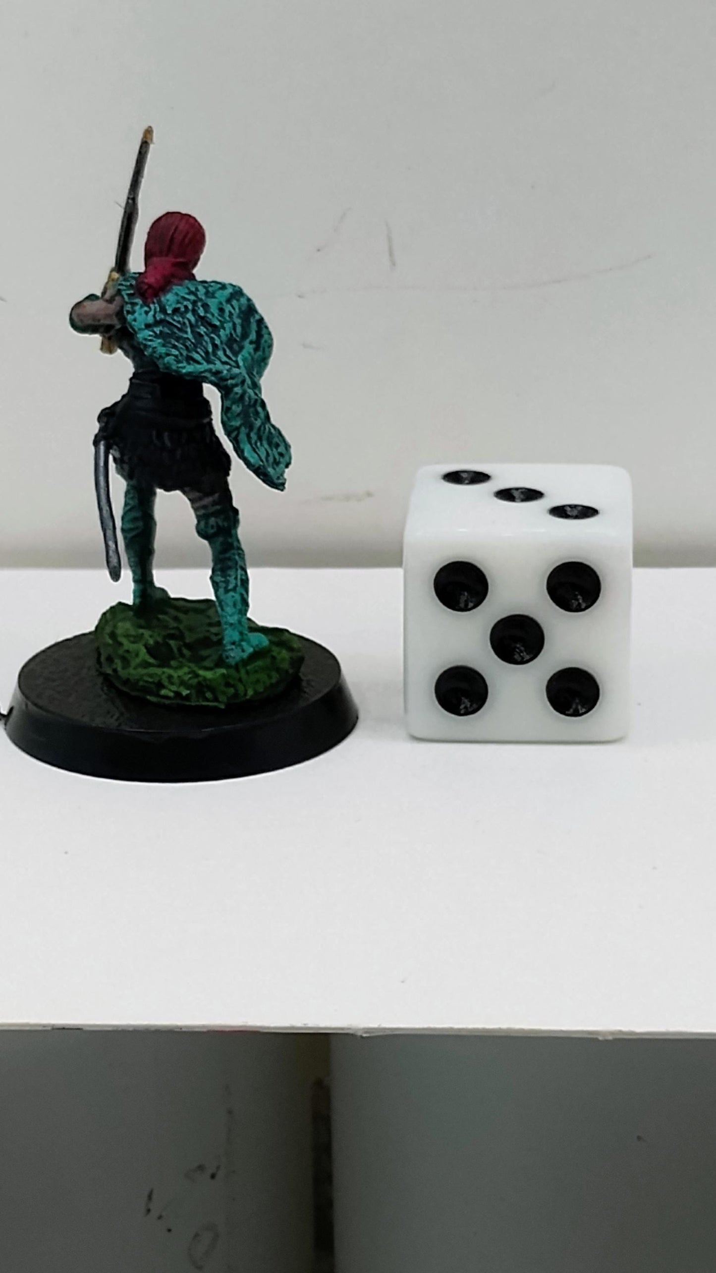 Human Warrior Miniature: Charging with Sword