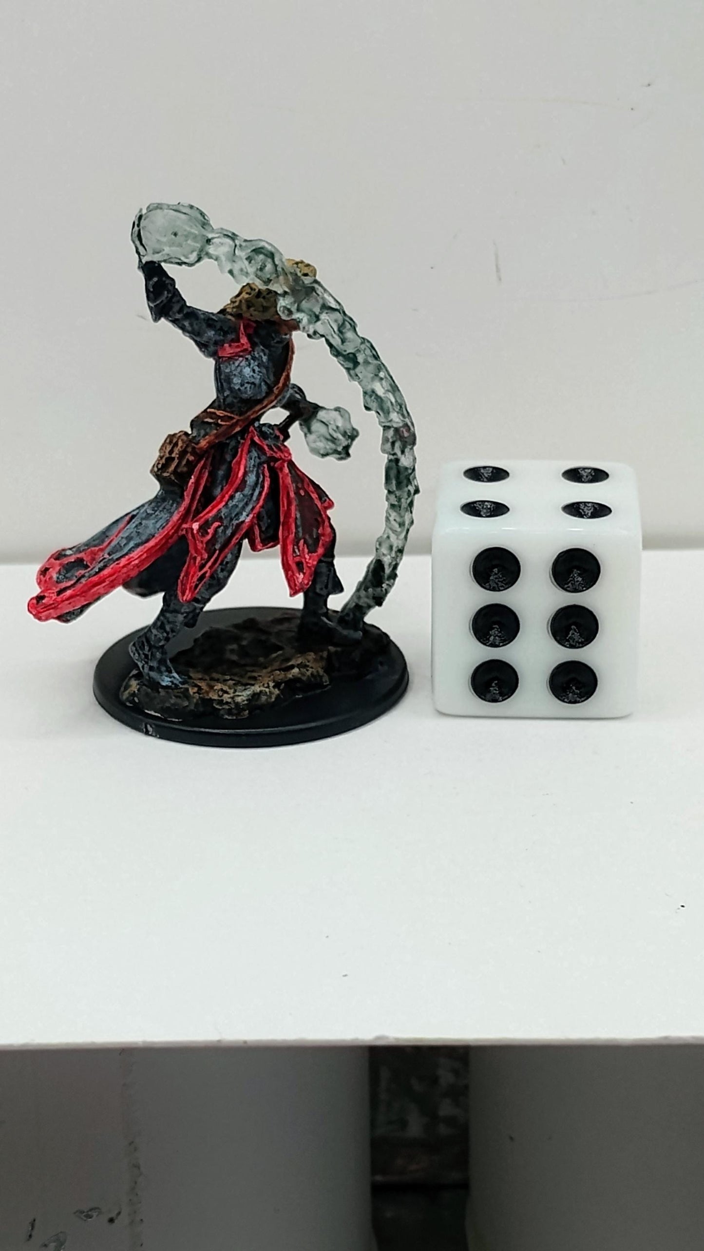 Human Wizard Art Print: Fantasy Battle Magic