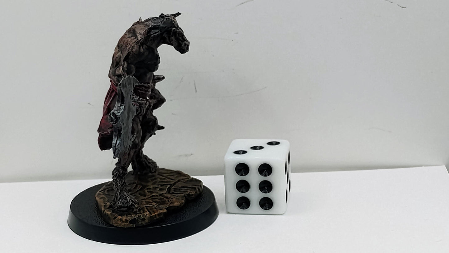 Cairne Bloodhoof Minotaur Chieftain: Fantasy Warrior