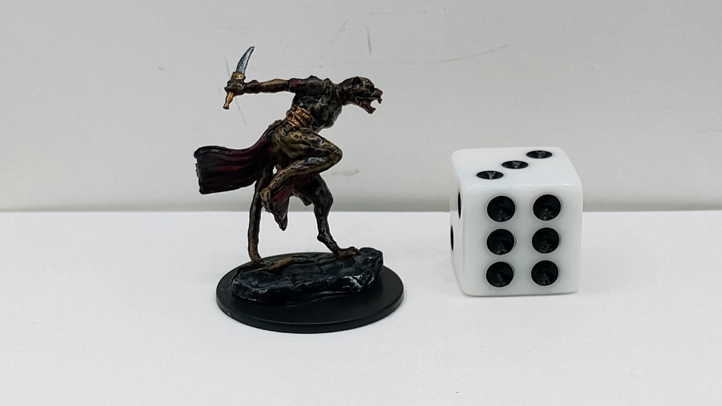 Nacatl Scout Art Print: Feline Warrior