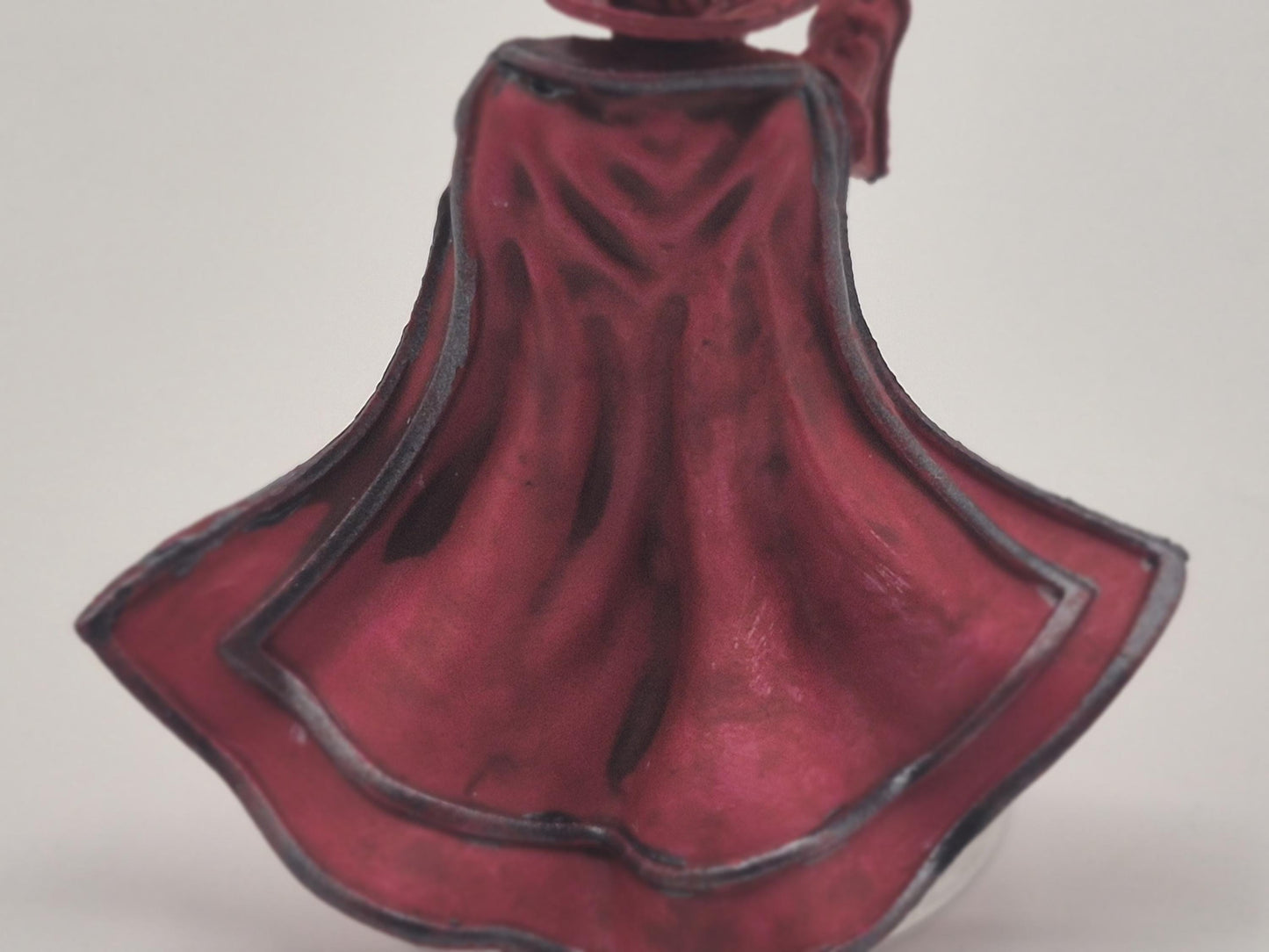 Cultist Miniature: Crimson Robes, Dragon Staff