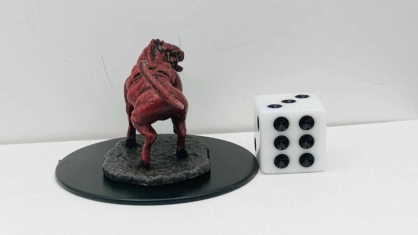 Leucrotta Monster Figurine: Fantasy Tabletop Miniature