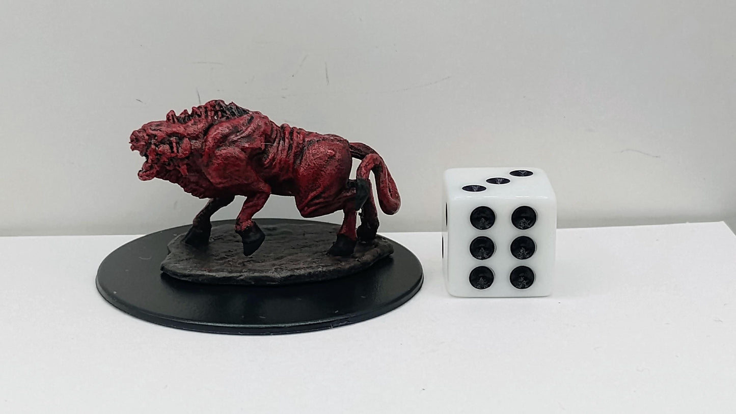 Leucrotta Fantasy Monster Miniature