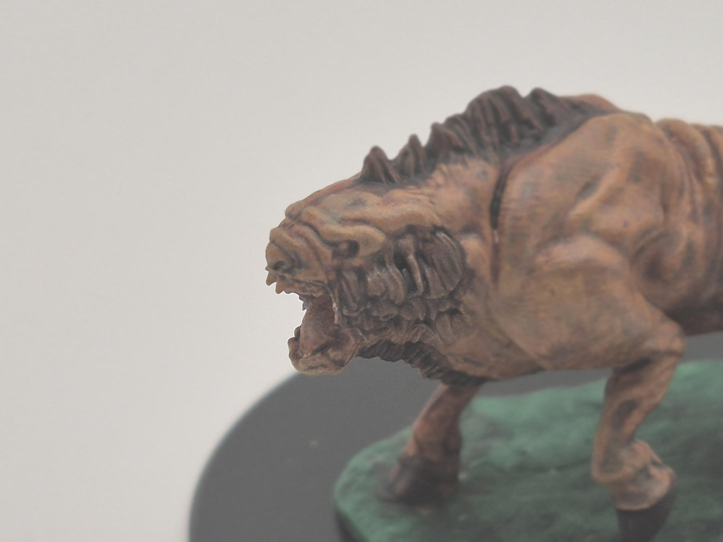 Leucrotta Miniature: Fantasy Tabletop RPG Monster