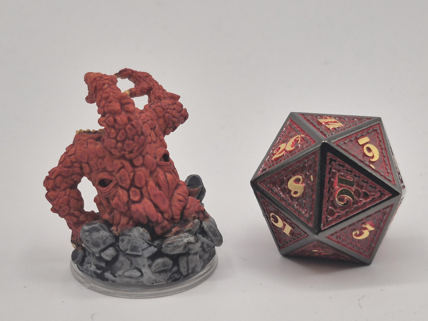 Xorn Miniature: Molten Stone Elemental Monster