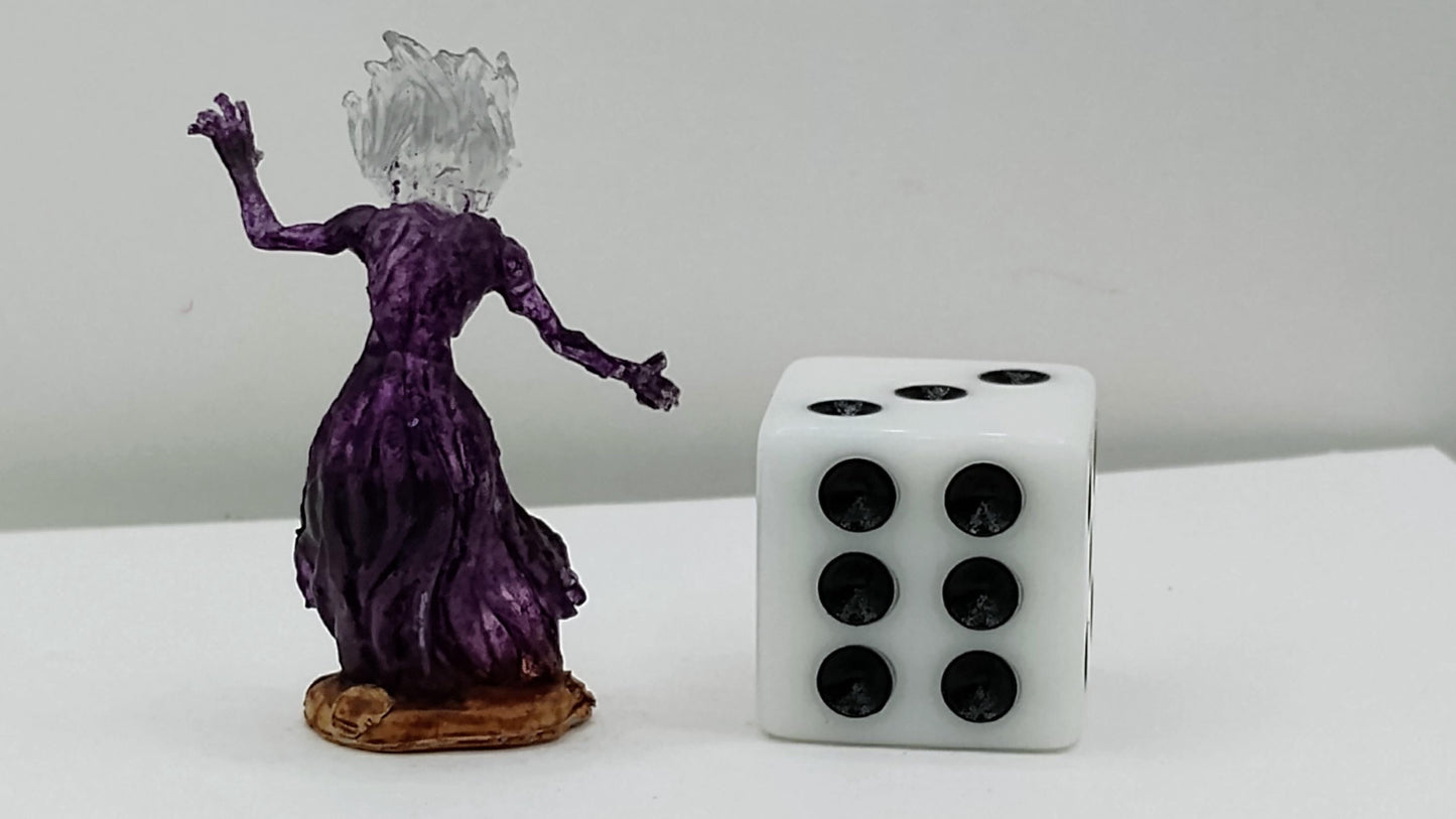 Violet Wraith Figurine: Ghostly Battlefield Miniature