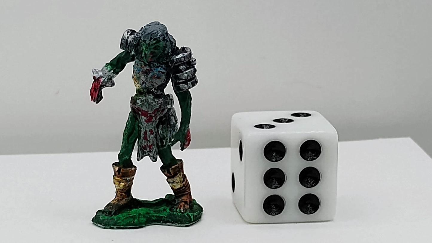 Zombie Warrior: Undead Miniature Figure