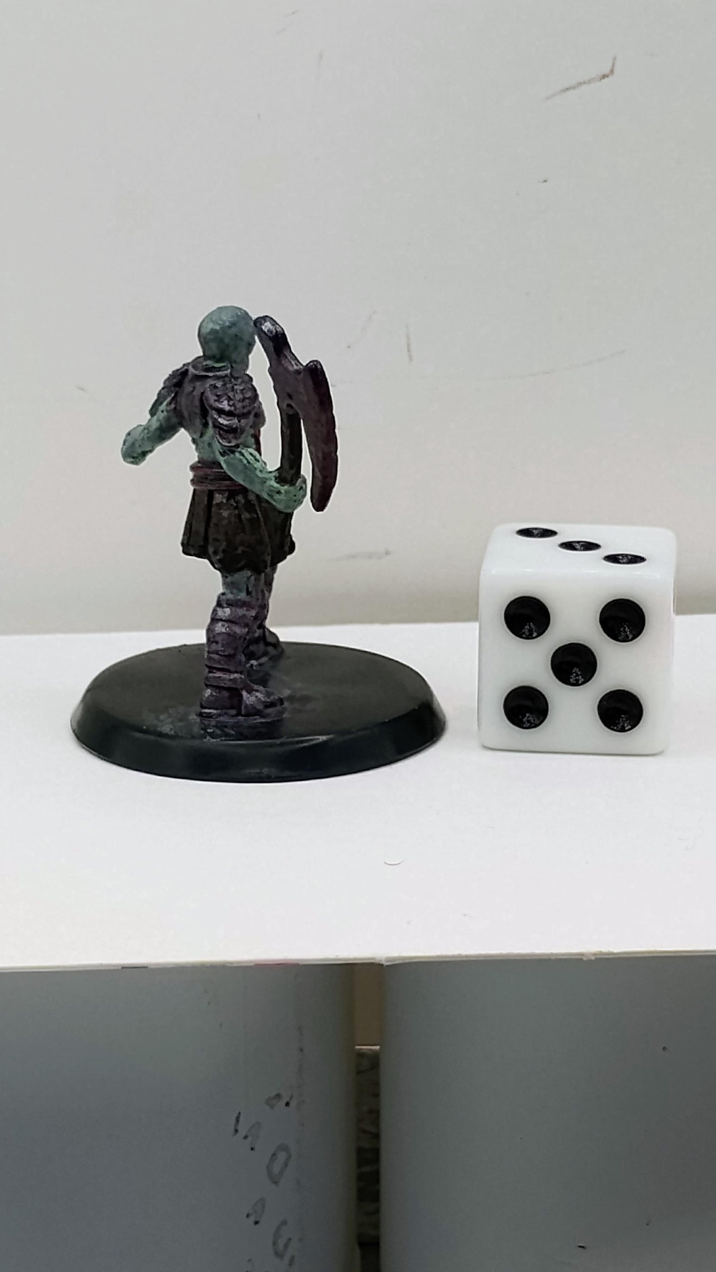 Undead Warrior: Fantasy Miniature Tabletop RPG Figure