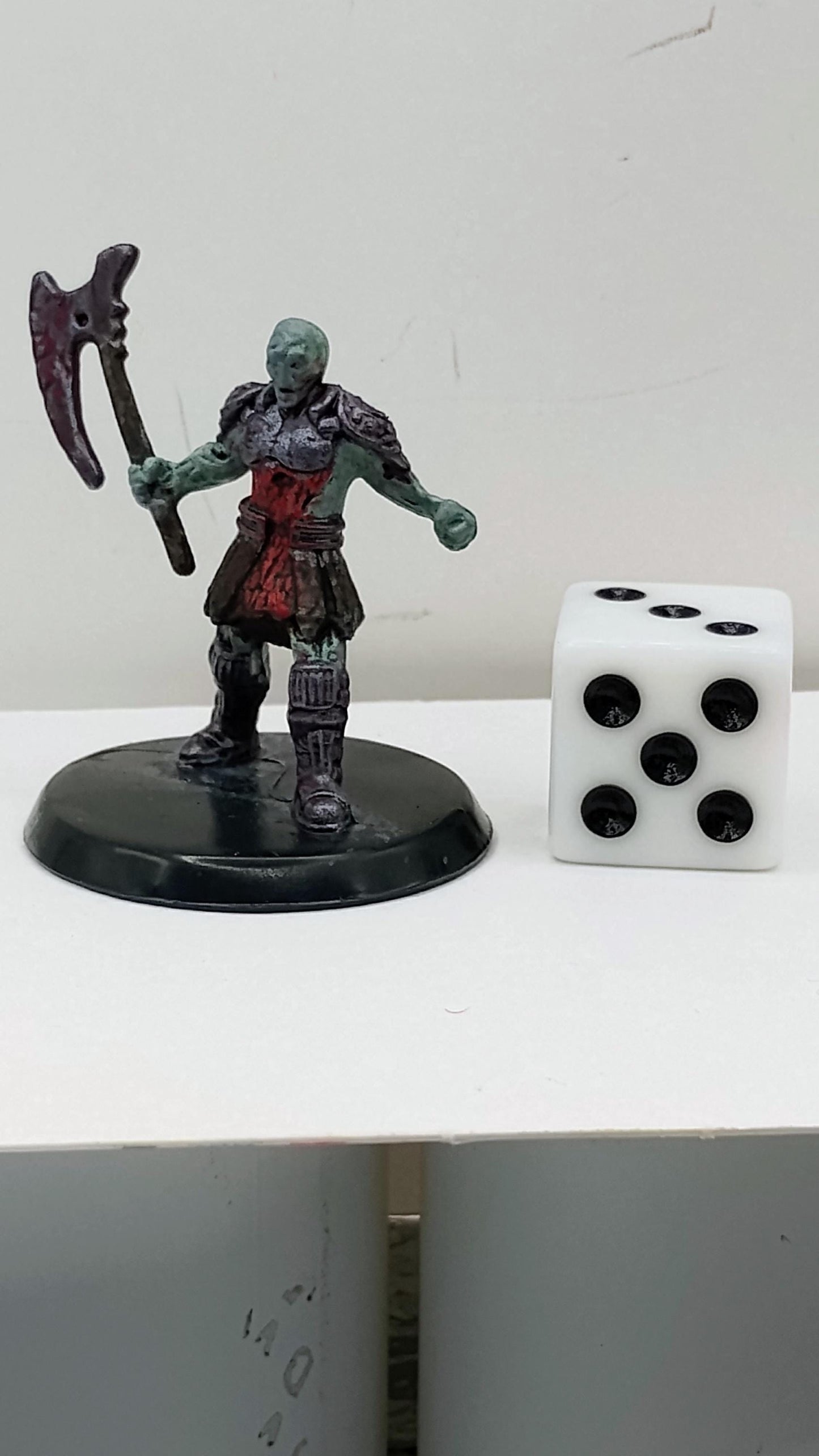 Undead Warrior: Fantasy Miniature Tabletop RPG Figure