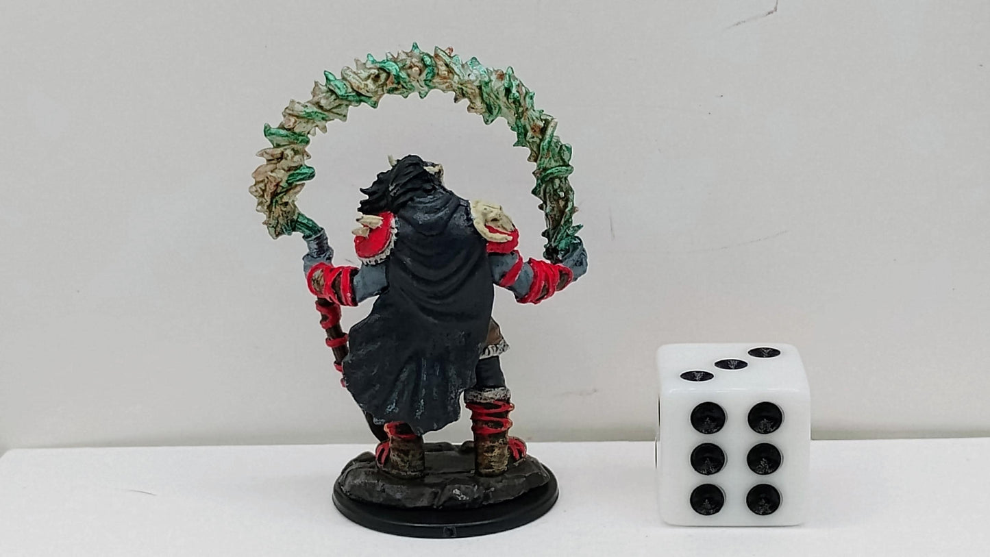 Orc Adventurer: Mystic Warrior with Living Staff