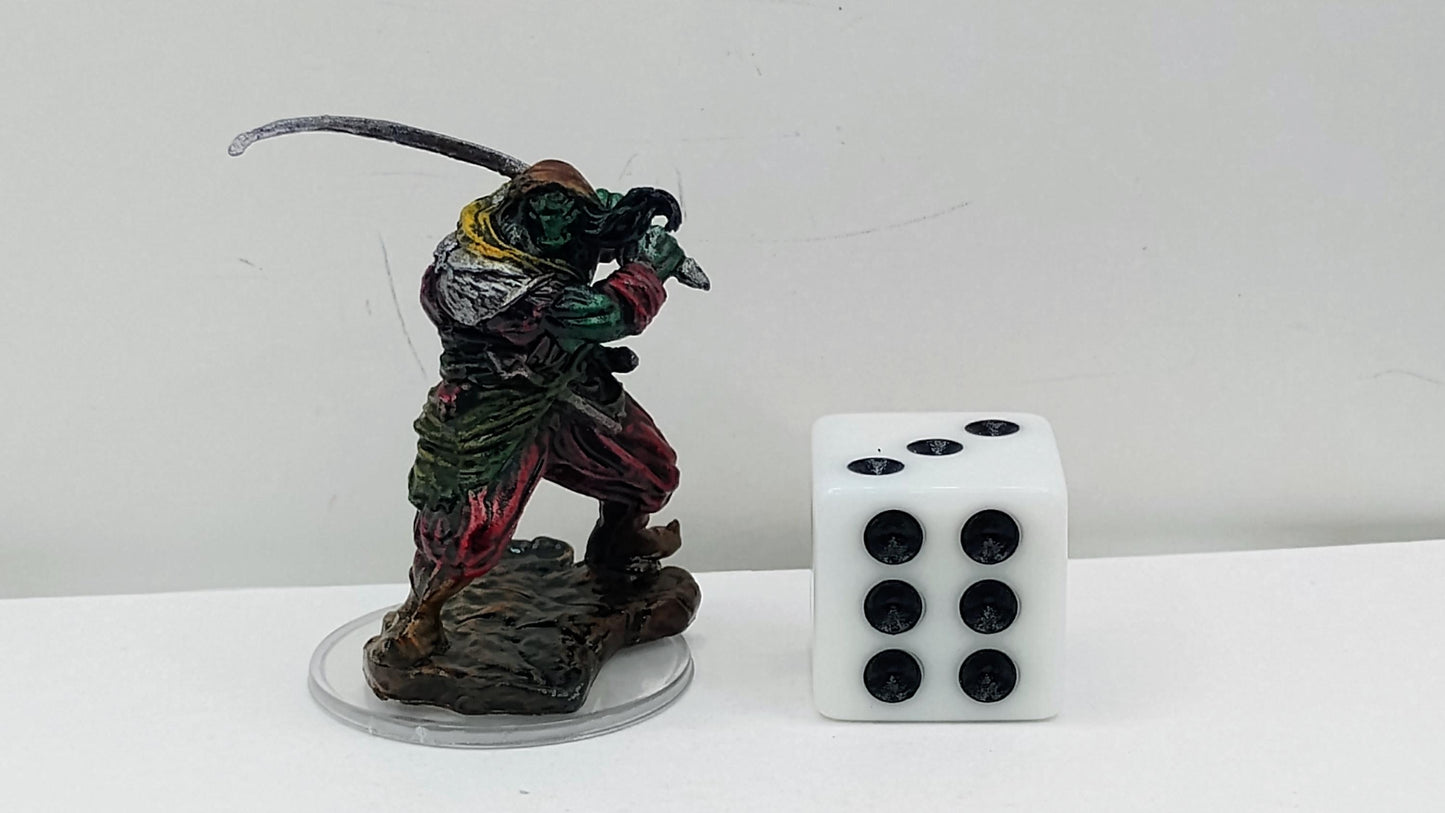 Battle-Worn Orc Warrior Art: "Unyielding Krumar"