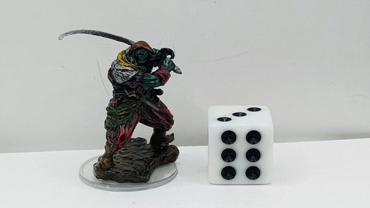 Battle-Worn Orc Warrior Art: "Unyielding Krumar"