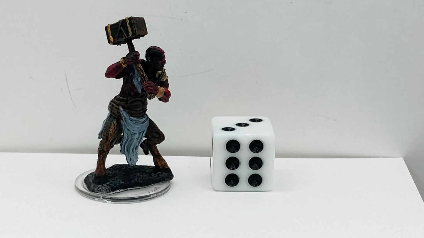 Clasp Enforcer Miniature: Crimson Hammer Warrior