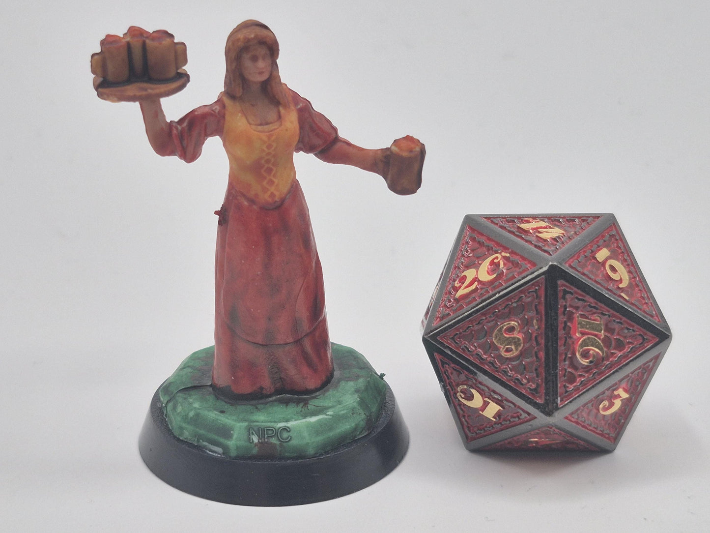 Townsfolk Miniature Figurines Set - 24 Piece Collection