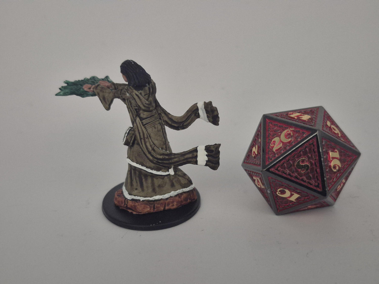 Human Wizard Art Print: Fantasy Illustration