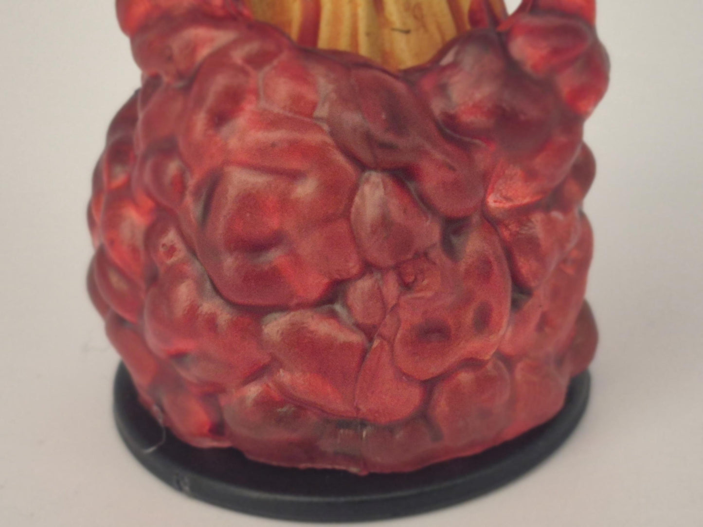 Tiefling Sorcerer Art Print: Crimson Flame, Violet Hair