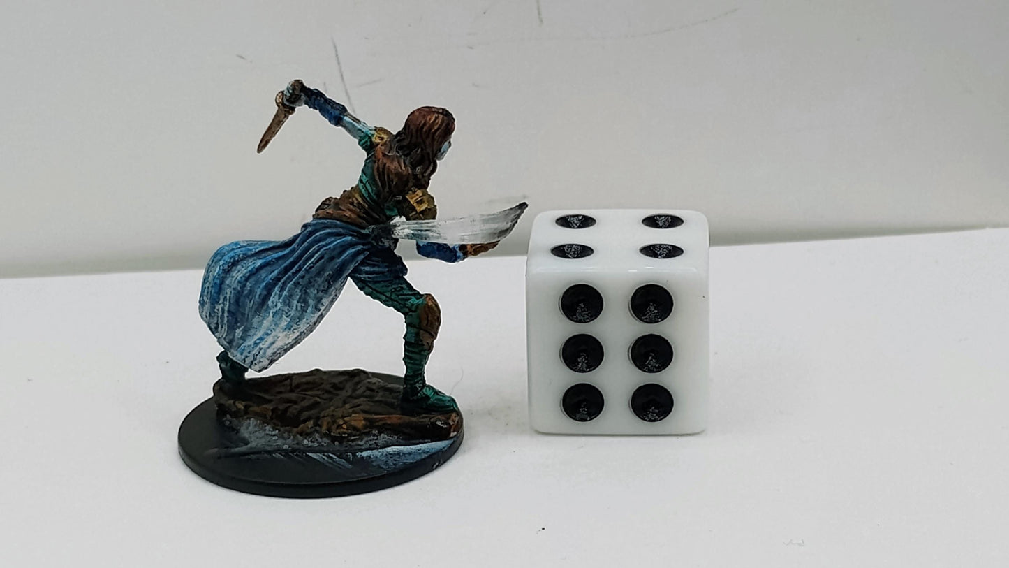 Air Genasi Miniature: Elemental Skyborn Figure