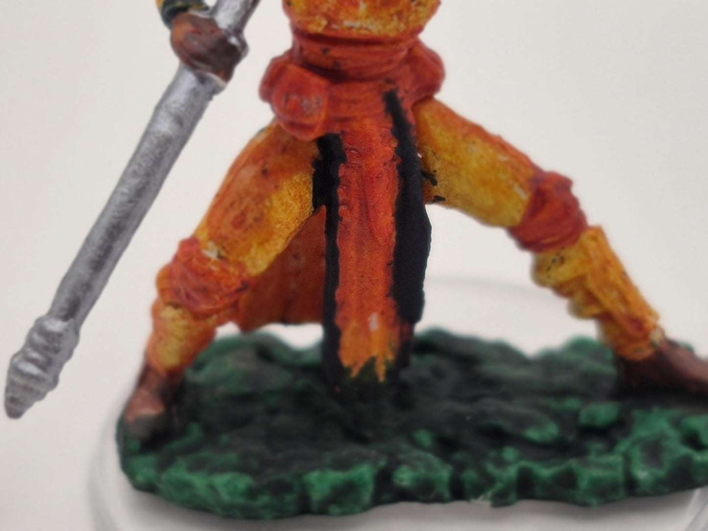 Half-Elf Monk Art Print: Fantasy Illustration