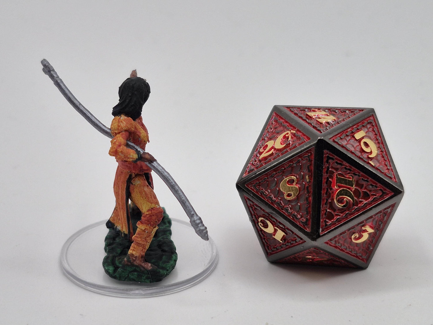 Half-Elf Monk Art Print: Fantasy Illustration