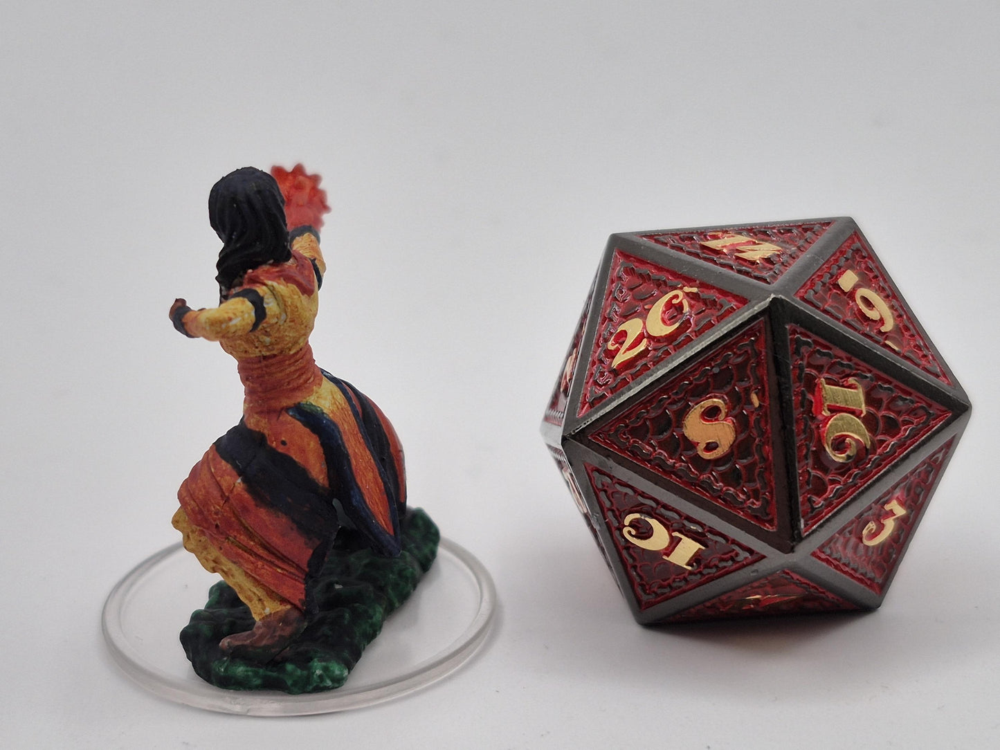 Half-Elf Monk Art: Fire Ki-Blast Fantasy Illustration